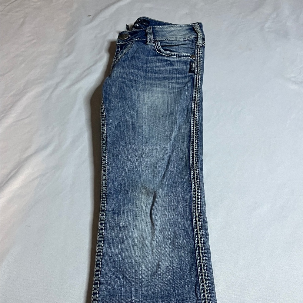 Silver MCKENZIE Slim Straight Jeans - Picture 5 of 14